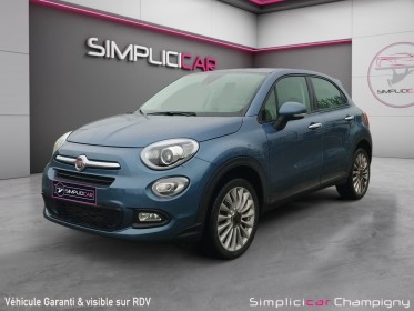 Fiat 500x my18 1.4 multiair 140 ch lounge carplay boite auto -semi cuir-camera de recul-gps occasion champigny-sur-marne (94)...