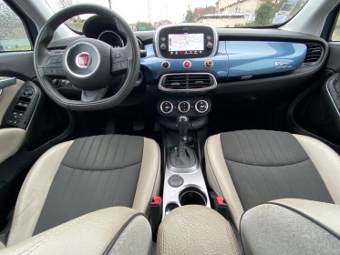 Fiat 500x my18 1.4 multiair 140 ch lounge carplay boite auto -semi cuir-camera de recul-gps occasion champigny-sur-marne (94)...