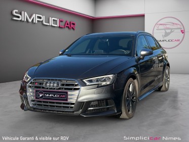 Audi s3 sportback 50 tfsi 300 s tronic 7 quattro - bang  olufsen - carplay - garantie 12 mois occasion simplicicar nimes - rb...