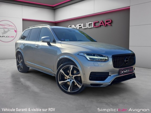 Volvo xc90 7pl 32087 ch engine geartronic  t8 twin r-design occasion avignon (84) simplicicar simplicibike france