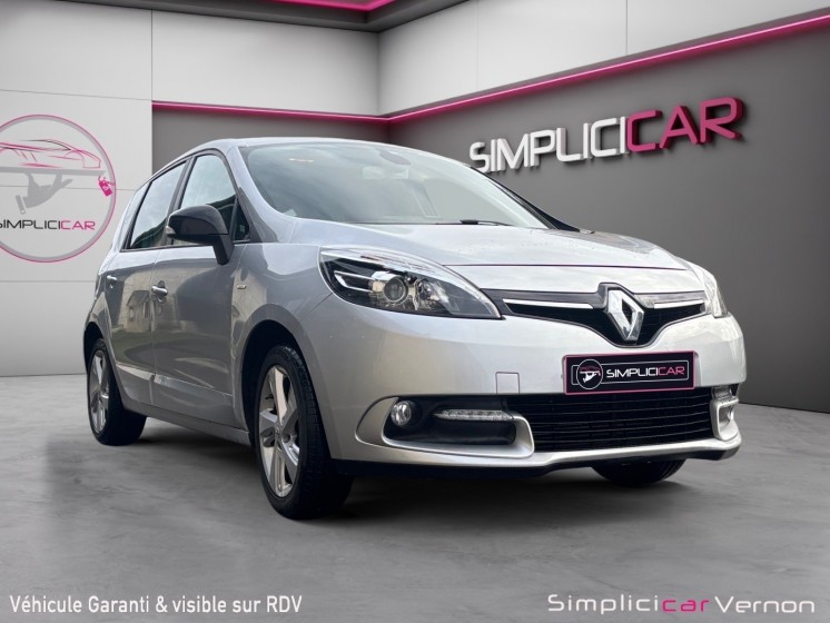 Renault scenic iii dci 110 energy eco2 limited  garantie 12 mois occasion simplicicar vernon simplicicar simplicibike france