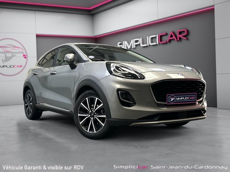 Ford puma 1.0 flexifuel 125 ch mhev ss bvm6 titanium carplay  crochet d'attelage garantie 12 mois occasion simplicicar...