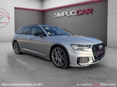 Audi a6 avant 50 tdi 3.0 v6 286ch quattro tiptronic 8 s line - toit ouvrant - carplay - lumière d'ambiance - caméra 360...