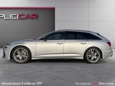 Audi a6 avant 50 tdi 3.0 v6 286ch quattro tiptronic 8 s line - toit ouvrant - carplay - lumière d'ambiance - caméra 360...