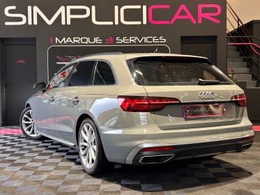 Audi a4 avant 35 tdi 163 s tronic 7 s line garantie 12 mois occasion  simplicicar aix les bains simplicicar simplicibike france