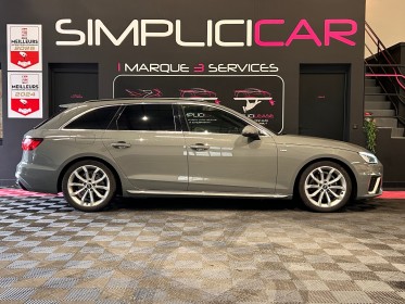 Audi a4 avant 35 tdi 163 s tronic 7 s line garantie 12 mois occasion  simplicicar aix les bains simplicicar simplicibike france