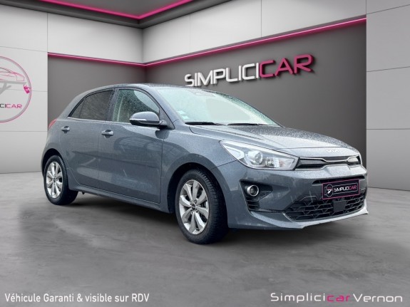 Kia rio 1.0 t-gdi 100 ch isg bvm6 blue edition  caméra de recul  applecarplay  garantie 12 mois occasion simplicicar vernon...