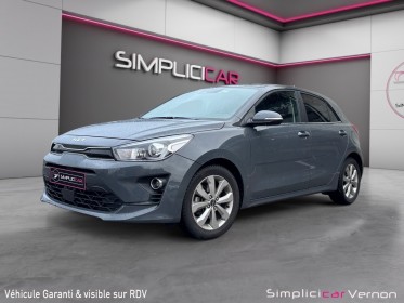Kia rio 1.0 t-gdi 100 ch isg bvm6 blue edition  caméra de recul  applecarplay  garantie 12 mois occasion simplicicar vernon...