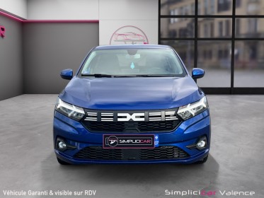 Dacia sandero eco-g 100 expression caméra de recul radar av/ar régulateur carplay garantie dacia 11/2026 occasion...