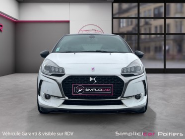 Ds ds 3 thp 208 ss bvm6 performance carplay sièges cuir et alcantara vidange de boite ok garantie 12 mois occasion...