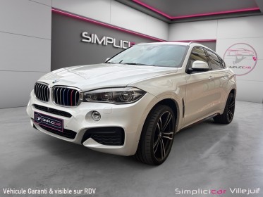 Bmw x6 f16 xdrive40d 313 ch m sport performance, caméra ar/360, siège chauffant, toit ouvrant, apple carplay, garantie...