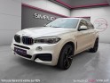 Bmw x6 f16 xdrive40d 313 ch m sport performance, caméra ar/360, siège chauffant, toit ouvrant, apple carplay, garantie...