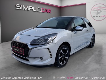 Ds ds 3 110ch ss eat6 so chic/ camera de recul occasion simplicicar orgeval  simplicicar simplicibike france