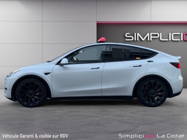 Tesla model y performance dual motor awd batterie neuve et jantes neuves occasion simplicicar la ciotat simplicicar...