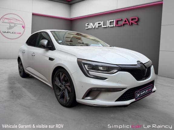 Renault megane iv berline gt 205 energy edc carplay bose entretiens et garantie renault 12 mois occasion simplicicar le...