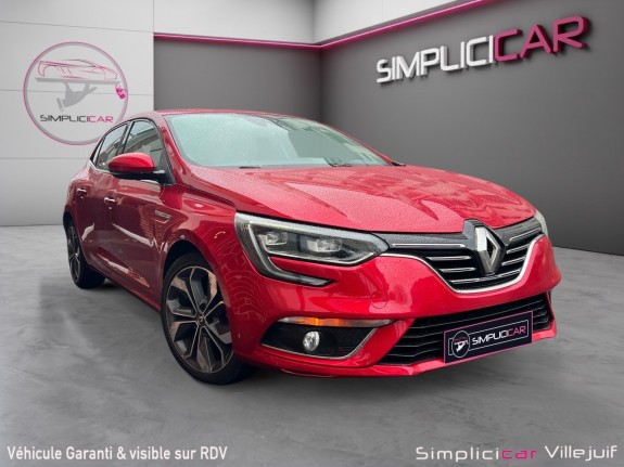 Renault megane iv berline dci 110 energy life, android auto, radar de recul, garantie 12 mois. occasion simplicicar villejuif...