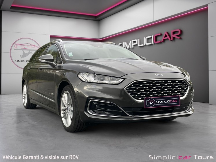 Ford mondeo sw 2.0 hybrid 187 bva6 vignale garantie 12 mois occasion simplicicar tours  simplicicar simplicibike france