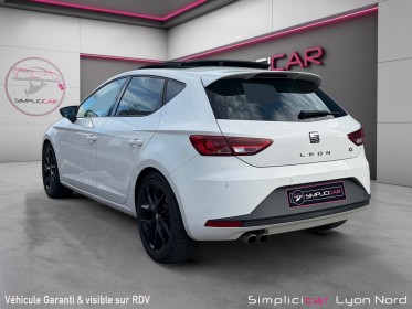 Seat leon 2.0 tdi 184 start/stop fr dsg6 garantie 12 mois occasion simplicicar lyon nord simplicicar simplicibike france
