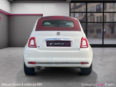 Fiat 500c serie 6 1.2 69 ch eco pack lounge - garantie 12 mois occasion simplicicar caen  simplicicar simplicibike france