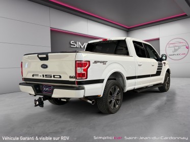 Ford f150 v8 5.0 xlt  bio-ethanol sport 4x4 bva10 pick-up - tva recuperable - garantie 12 mois occasion simplicicar...