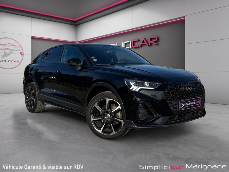 Audi q3 sportback 35 tfsi 150 ch mild hybrid s line s tronic 7 toit ouvrant caméra acc garantie 12 mois occasion simplicicar...