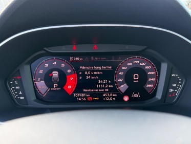 Audi q3 sportback 35 tfsi 150 ch mild hybrid s line s tronic 7 toit ouvrant caméra acc garantie 12 mois occasion simplicicar...
