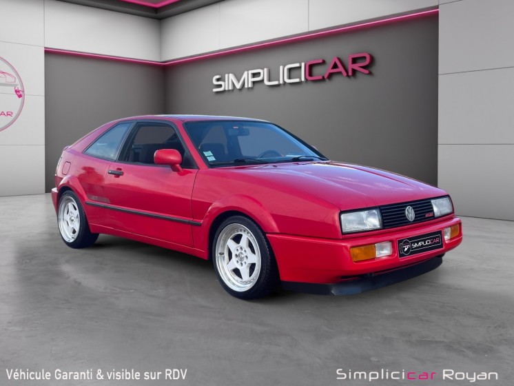 Volkswagen corrado 1.8 16s 139 ch jet / entretien à jour / ct ok / garantie 12 mois occasion simplicicar royan simplicicar...