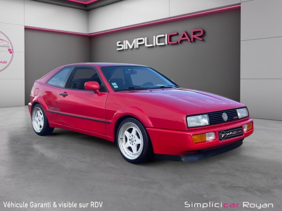 Volkswagen corrado 1.8 16s 139 ch jet / entretien à jour / ct ok / garantie 12 mois occasion simplicicar royan simplicicar...