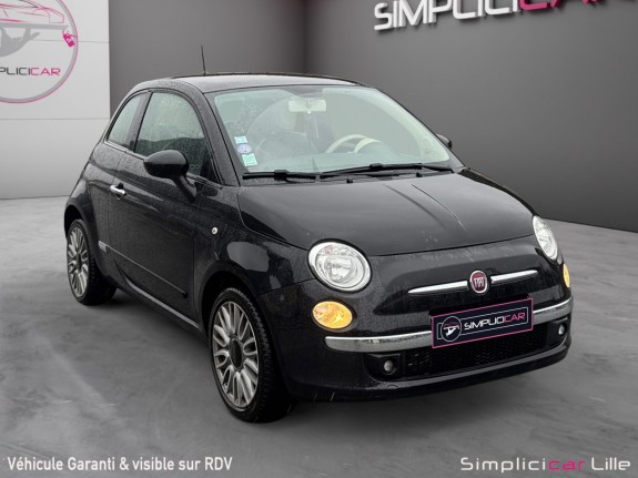 Fiat 500 serie 3 1.2 8v 69 ch lounge courroie de distrubition faite / toit panoramique / radar arriere occasion simplicicar...