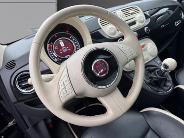 Fiat 500 serie 3 1.2 8v 69 ch lounge courroie de distrubition faite / toit panoramique / radar arriere occasion simplicicar...