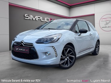 Citroen ds3 bluehdi 120 sport chic garantie 12mois occasion simplicicar lyon nord simplicicar simplicibike france