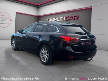 Mazda mazda6 wagon 2.2l skyactiv-d 150ch elegance a - break - attelage - garantie 12 mois occasion simplicicar lyon nord...