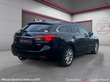 Mazda mazda6 wagon 2.2l skyactiv-d 150ch elegance a - break - attelage - garantie 12 mois occasion simplicicar lyon nord...
