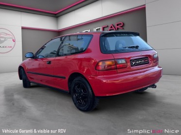 Honda civic 1.6i esi to a occasion  simplicicar nice - pfvauto simplicicar simplicibike france