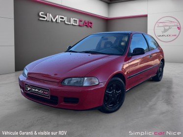 Honda civic 1.6i esi to a occasion  simplicicar nice - pfvauto simplicicar simplicibike france