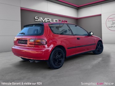 Honda civic 1.6i esi to a occasion  simplicicar nice - pfvauto simplicicar simplicibike france