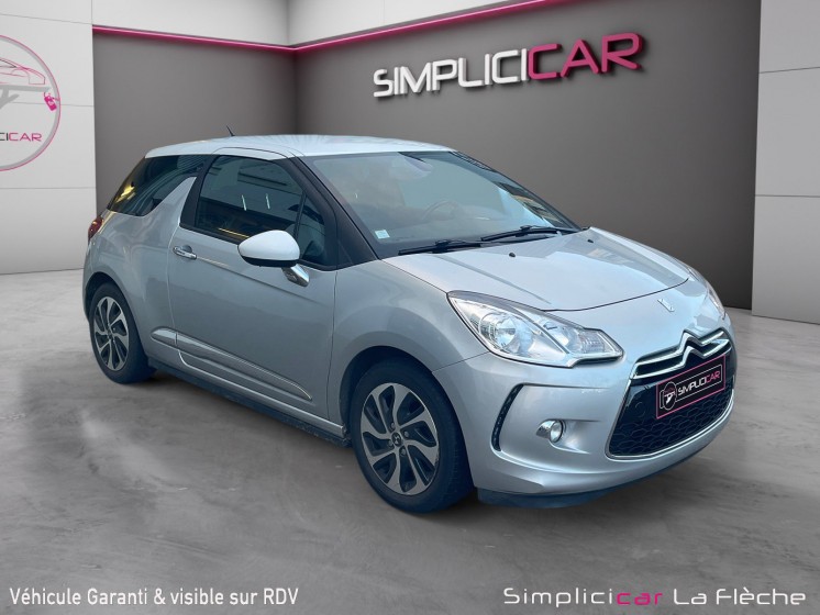 Citroen ds3 régulateur  radar de recul  garantie 12 mois occasion simplicicar la fleche simplicicar simplicibike france