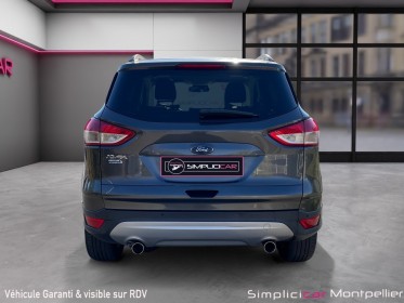 Ford kuga 2.0 tdci 150 ss titanium powershift toit ouvrant panoramique garantie 12mois occasion montpellier (34) simplicicar...