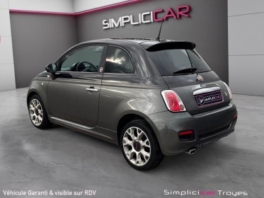 Fiat 500 1.2 8v 69 ch gq climatisation radar cuir garantie 12 mois occasion barberey simplicicar simplicibike france