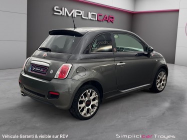 Fiat 500 1.2 8v 69 ch gq climatisation radar cuir garantie 12 mois occasion barberey simplicicar simplicibike france