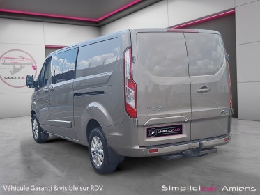 Ford transit custom fourgon 340 l2h1 2.0 ecoblue 130 limited occasion simplicicar amiens  simplicicar simplicibike france