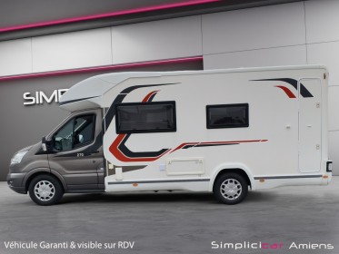 Ford transit chassis cabine p350 l2 2.0 tdci 170 trend camping car challenger prémium très peu de kilomètres garantie un...