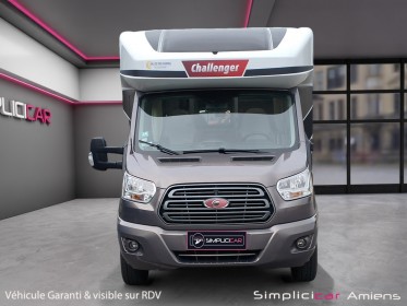 Ford transit chassis cabine p350 l2 2.0 tdci 170 trend camping car challenger prémium très peu de kilomètres garantie un...