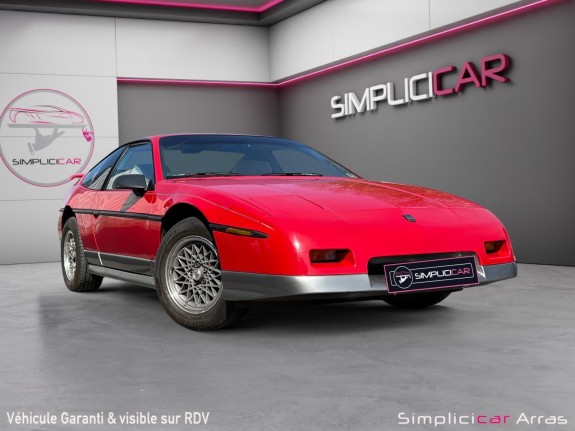 Pontiac fiero 2.8l v6 gt k6 - immatriculée en france occasion simplicicar arras  simplicicar simplicibike france