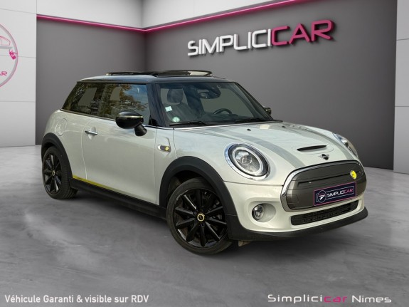 Mini hatch 3 portes electric f56 bev cooper se 184 ch greenwich - toit ouvrant - caméra - siège chauffant - carplay -......