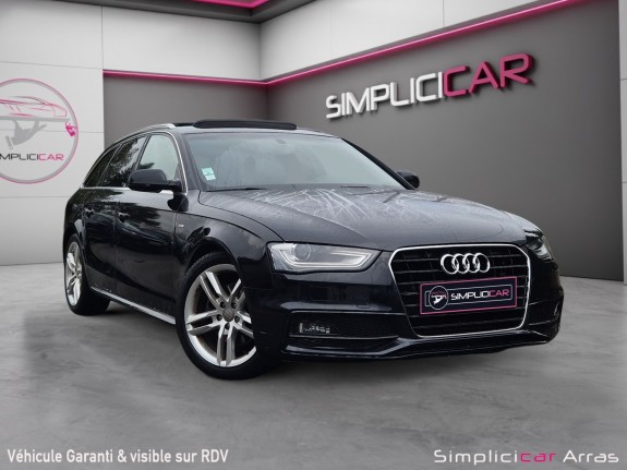 Audi a4 avant 2.0 tdie 136 s line - garantie 12 mois occasion simplicicar arras  simplicicar simplicibike france