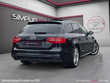 Audi a4 avant 2.0 tdie 136 s line - garantie 12 mois occasion simplicicar arras  simplicicar simplicibike france