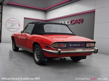 Triumph stag 3.0l v8 occasion simplicicar arras  simplicicar simplicibike france