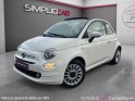 Fiat 500c my22 hybride riva -capote rouge - premiere main - faible km - occasion simplicicar compiegne simplicicar...