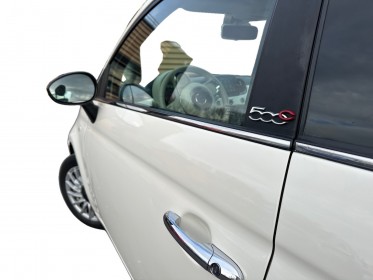 Fiat 500c my22 hybride riva -capote rouge - premiere main - faible km - occasion simplicicar compiegne simplicicar...